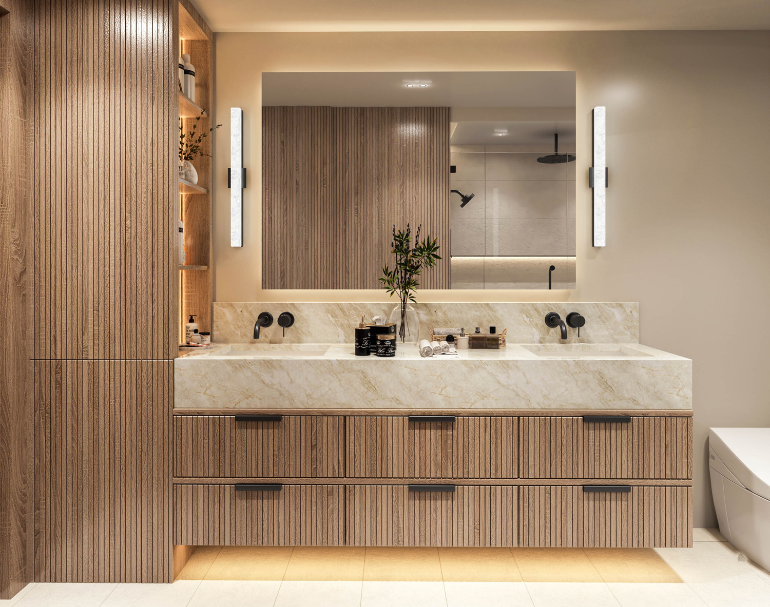 ZEN JAPANDI BATHROOM